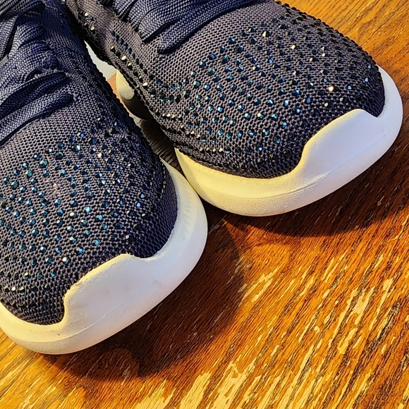 Clarks Cloudsteppers Nova Spark Embellished Bling Walking Sneakers 8.5W - Picture 8 of 10